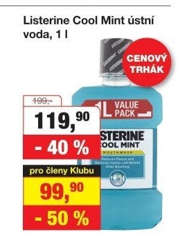 Ústní voda Listerine