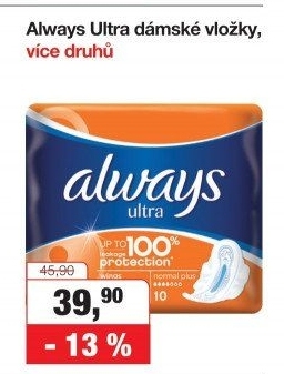Vložky dámské Ultra Always