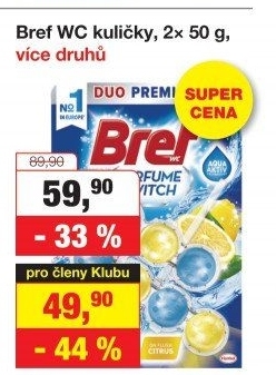 WC blok Bref