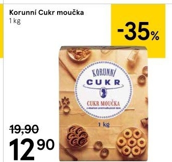 Cukr moučka Korunní