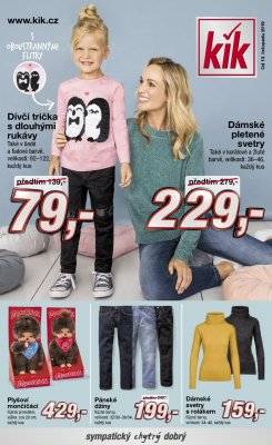 akční leták Kik textil 13.11.2019-30.11.2019