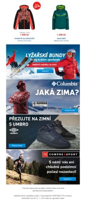 akční leták Sportisimo 12.11.2019-17.11.2019