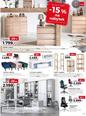 akční leták Kika nábytek 14.11.2019-27.11.2019