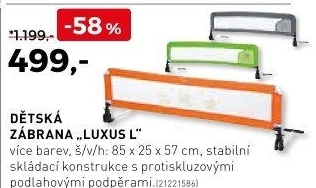 Dětská zábrana Luxus L