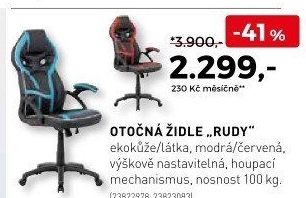 Otočná židle Rudy