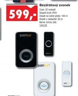 Bezdrátový zvonek Panlux