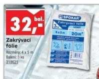 Fólie zakrývací Spokar
