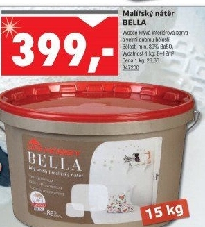 Malířský nátěr Bella Uni Hobby