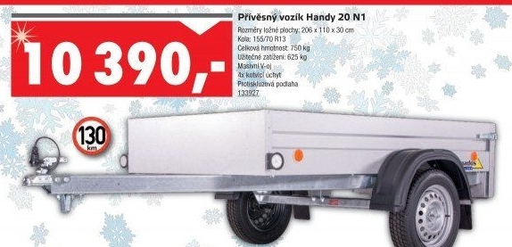 Přívěsný vozík Handy Agados