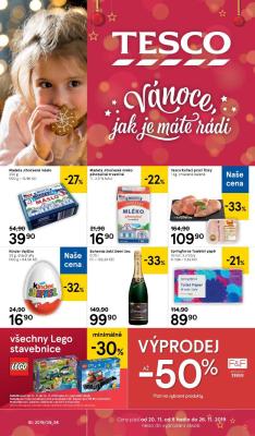 akční leták Tesco 20.11.2019-26.11.2019