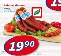 Klobása Balaton Krásno