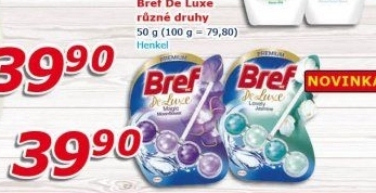 WC blok tuhý De Luxe Bref