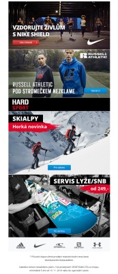 akční leták Sportisimo 19.11.2019-24.11.2019