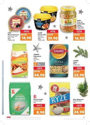 akční leták Kaufland 27.11.2019-3.12.2019