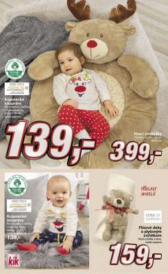 akční leták Kik textil 27.11.2019-10.12.2019