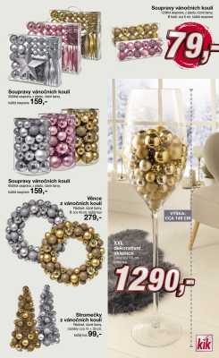 akční leták Kik textil 27.11.2019-10.12.2019