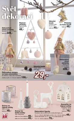 akční leták Kik textil 27.11.2019-10.12.2019