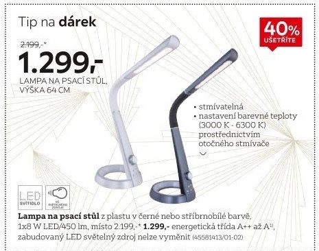 Stolní LED lampa