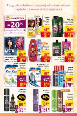 akční leták Teta drogerie 28.11.2019-9.12.2019