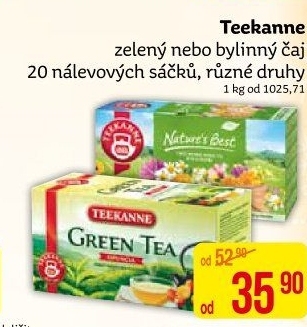 Čaj zelený Teekanne