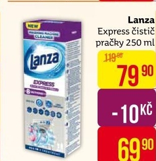 Čistič pračky Express Lanza