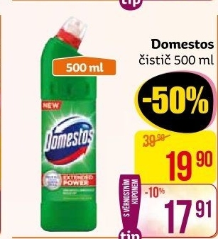Čistič WC gelový Domestos