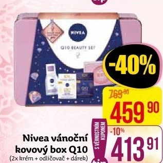 Dárková kazeta Q10 Beauty set Nivea