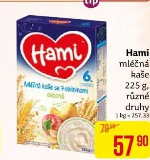 Kaše mléčná Hami