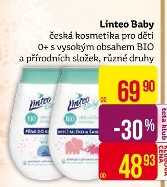 Kosmetika pro děti Baby Linteo