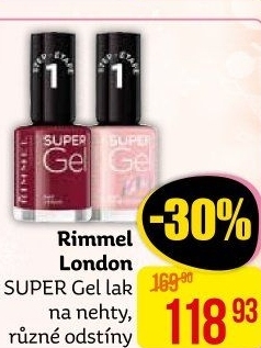 Lak na nehty SuperGel Rimmel