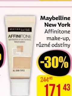 Make up Affinitone Maybelline