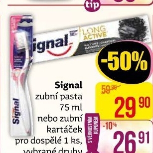 Pasty na zuby Signal