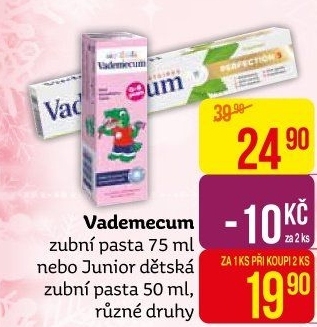 Pasty na zuby Vademecum
