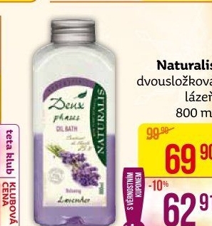 Pěna do koupele dvousložková Deux Naturalis
