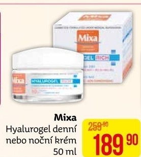 Pleťový hydratační krém Hyalurogel Mixa