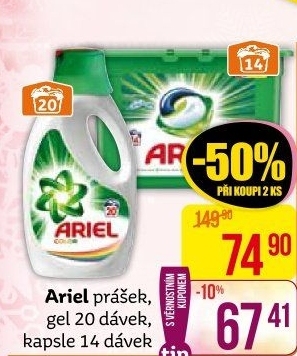 Prací prášek Ariel