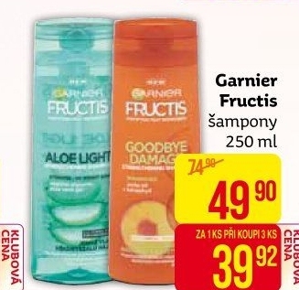 Šampon Fructis Garnier