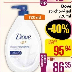 Sprchový gel Dove