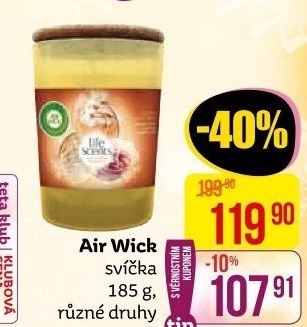 Svíčka vonná Air Wick
