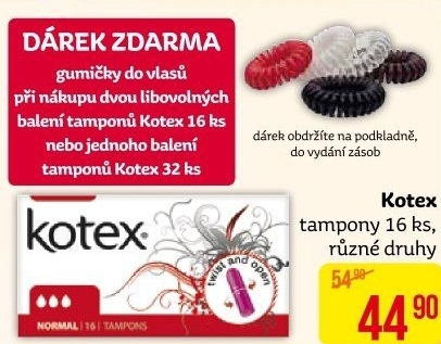 Tampony Kotex
