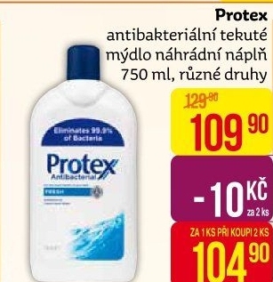 Tekuté mýdlo antibakteriální Protex - náhradní náplň