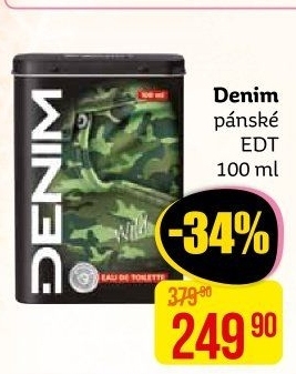 Toaletní voda pánská Denim