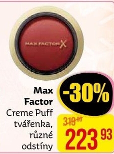 Tvářenka Creme Puff Max Factor