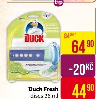 WC blok bodový Fresh Discs Duck