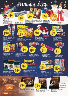 akční leták COOP 20.11.2019-3.12.2019