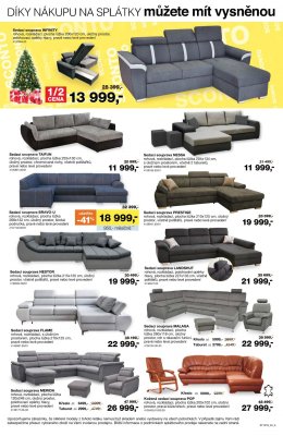 akční leták Sconto nábytek 27.11.2019-27.12.2019
