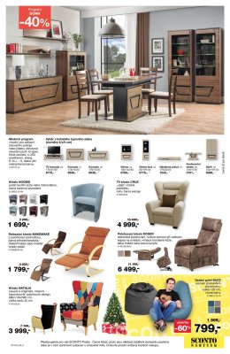 akční leták Sconto nábytek 27.11.2019-27.12.2019