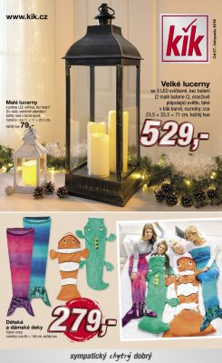 akční leták Kik textil 27.11.2019-15.12.2019
