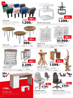 akční leták Kika nábytek 28.11.2019-11.12.2019
