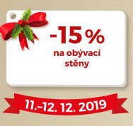 -15% na obývací stěny